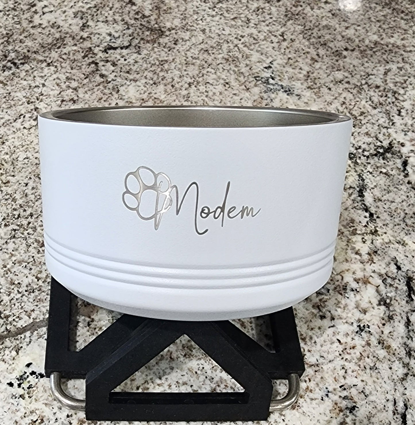 Personalized Stainless Steel Engraved Pet Bowl